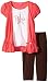 Pinky Pink Little Girls' Short Sleeve Cozy Unicorn Sweater Set