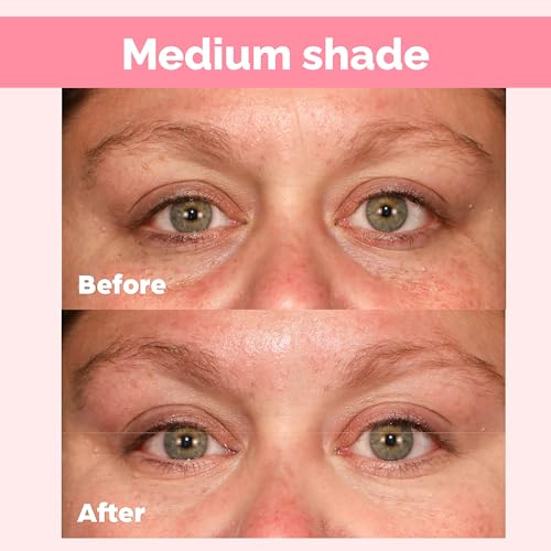 Image of Elizabeth Mott Thank Me Later Under Eye Brightener Base - Warm Peach, 5ml | Under Eye Brightener Base, Color-Correcting, Neutralizes Dark Circles, Helps Concealer Apply Smoothly & Wear Better
