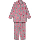 [ワコール リラックス&スリープ] アツコマタノ パジャマ マイクロフリース素材 あったか 長袖 長ズボン 冬 HDW408 ATSUKO MATANO レディース GY