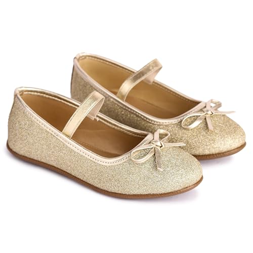 Image of Girl's Stylish Ballerinas, White, 24