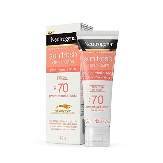 Protetor Solar Neutrogena Sunfresh Derm Care Dry Skin Sem Cor FPS 70 40g