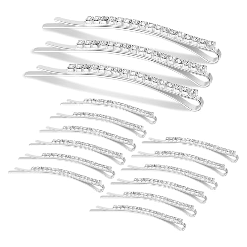 Kristall Buchstabe Haarspange Strass - Silberne Haarnadel Für Frauen & Mädchen