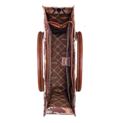 Image of Wrangler Aztec Tote Bag for Women Boho Shoulder Purses and Handbags