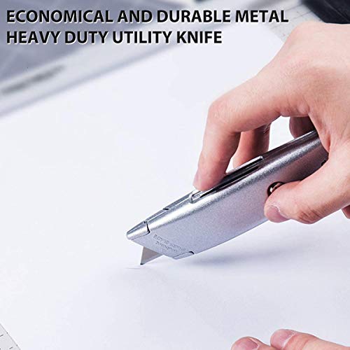 image for DIYSELF Utility Knife Blades SK5 Steel 25-pack with Plastic Box,Standa