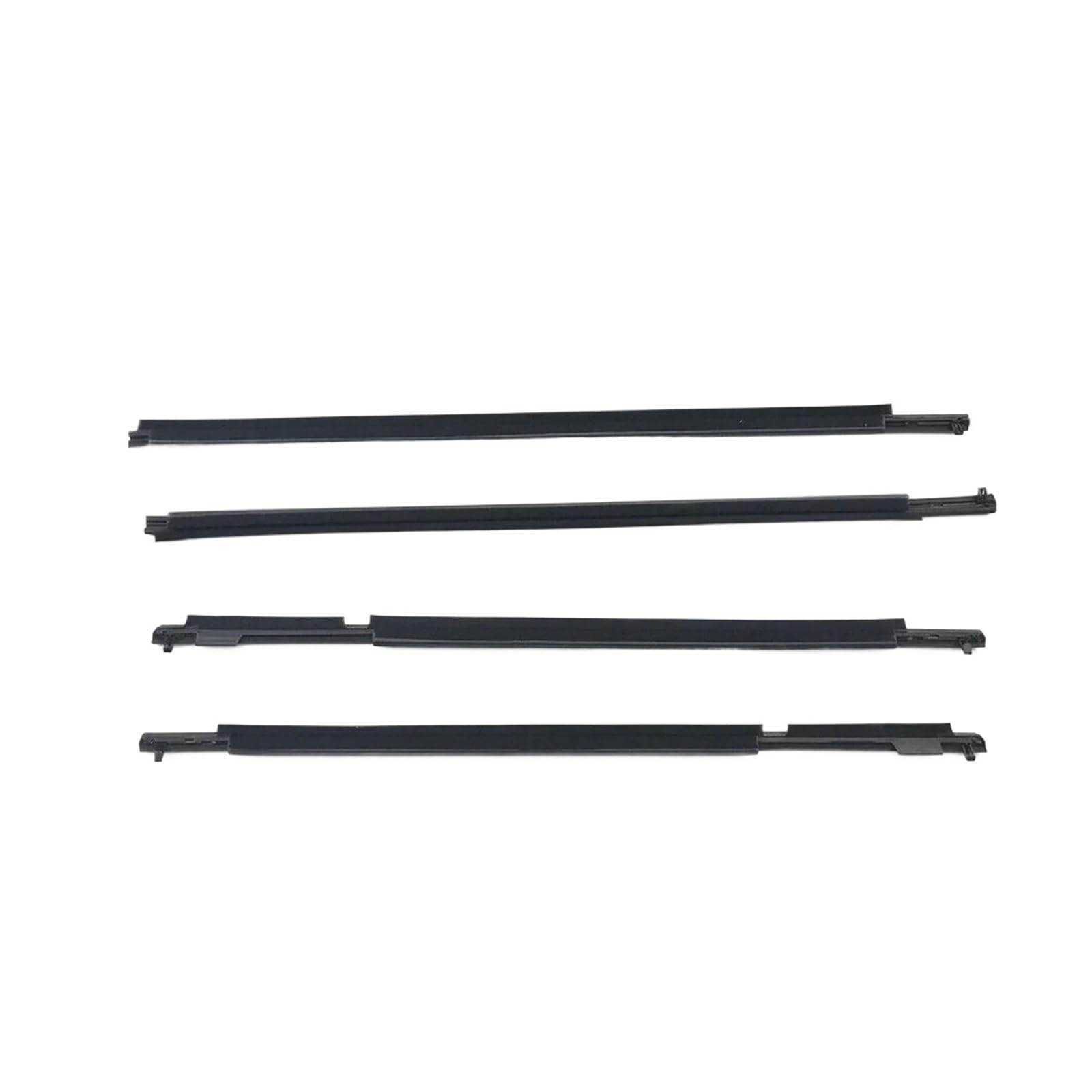 Watjcse One Color Car Window Glass Weatherstrips Window Seal Moulding Trim Compatible With Toyota Prado 2010-2018