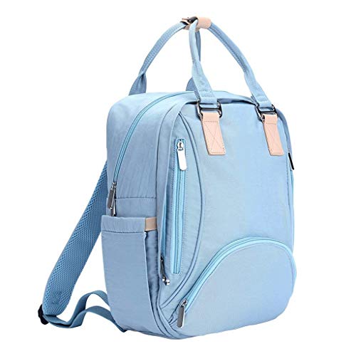 Wickelrucksack Multi-Funktions-Reiserucksack-Organizer mit flaschenisolierten Taschen für die Babypflege Wasserdichte, große Kapazität,