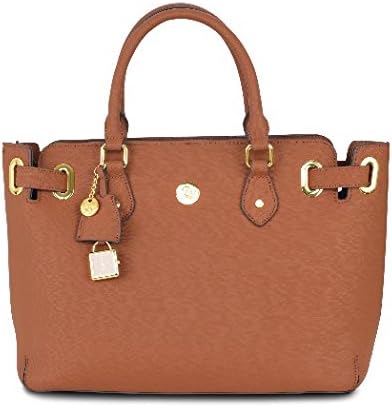 Joy Mangano Christie Large Satchel, Cognac