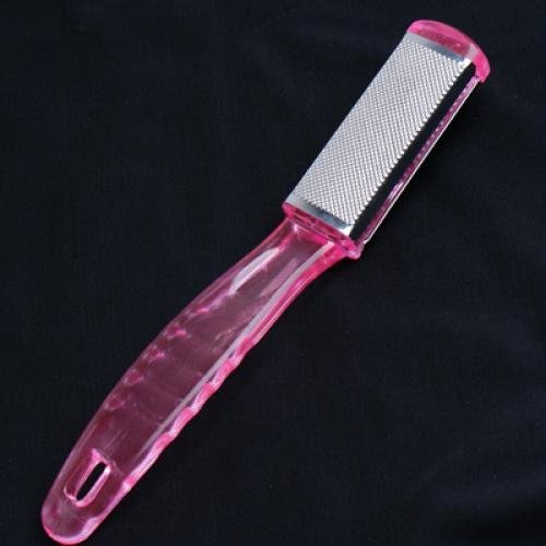 Sided metal foot file pedicure callus remover tool