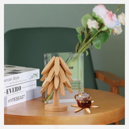 Woodtrivetsetforhotdishesdecorativewoodentrivetstreeshapetrivetstreecoaster4layers1stand Urban Country Home Decor Wood trivet set for hot dishes decorative wooden trivets tree shape trivets tree coaster 4 layers1 stand urban country home decor