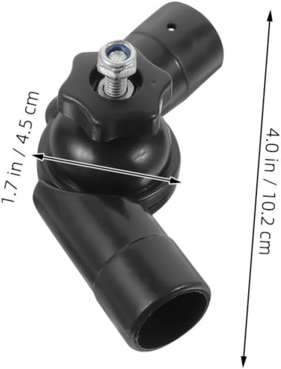 4pcs Plastic Elbow Joint Connectors for Stroller and Outdoor Umbrella, Heavy-Duty Elbow Bracket Replacement for Patio Furniture and Telescopic Rods