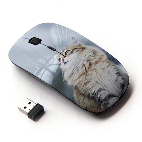 KOOLmouse [ Optical 2.4G Wireless Mouse ] [ Snowy Cat ]