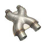 Form: X Rohr, Material: Auspuffstahl