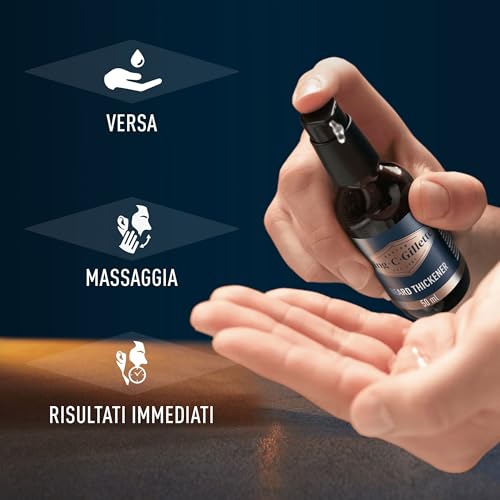 King C. Gillette Kit Cura Barba per Uomo, Profumata Ogni Giorno, Detergente 3in1 Barba e Viso 350ml, Balsamo 100ml, Siero Volumizzante 50ml e Crema Idratante 100ml - Immagine 4