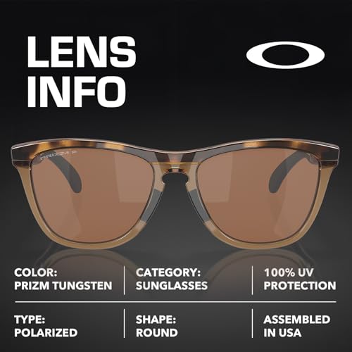 Oakley OO9284 FROGSKINS RANGE – Polarized/Non-Polarized - Round Sunglasses with Official Eyewear Kit Bundle4