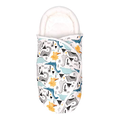 (ビメイゴー) Bmeigo おくるみ バスタオル ベビーおくるみ ベビー用寝袋 タオルケット ベビー ベビーカー 冬 夏 秋 春 夜泣き対策 オールシーズン ベビーブランケット 可愛い 新生児 男の子 女の子 出産準備/祝い ふわふわ