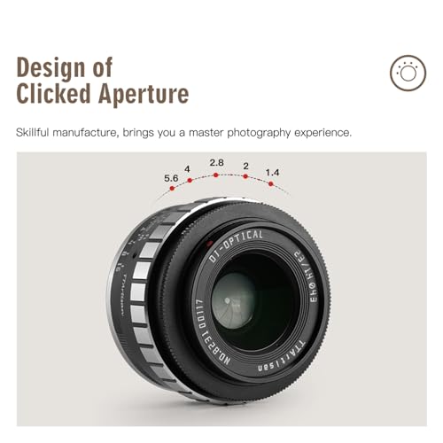Image of TTArtisan 23mm F1.4 APS-C Lens Black&Silver (Sony E Mount, Black&Silver)