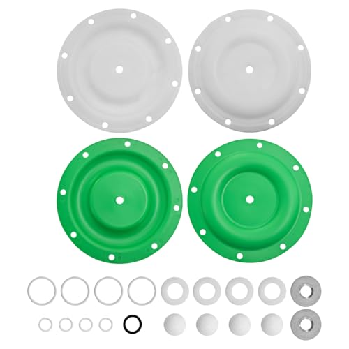 637119-44-C Diaphragm Pump Repair Kit Compatible With ARO Diaphragm Pump 66610B-244-C 666101-444-C 66613B-244-C 666111-244-C 66613B-844-C 66610C-244-C