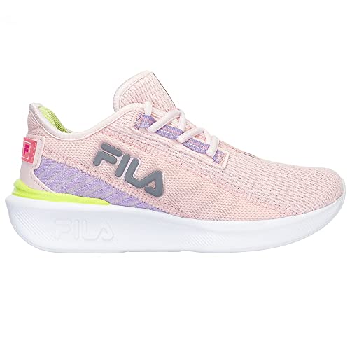 Tenis Fila Start, Feminino, Rosa Claro/Lilás/Cinza, 35