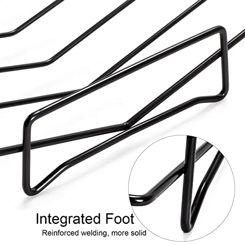 Rib Racks for Grilling and Smoking,Turkey Roasting Rack,Can Be Used On Both Sides 12×10" Black