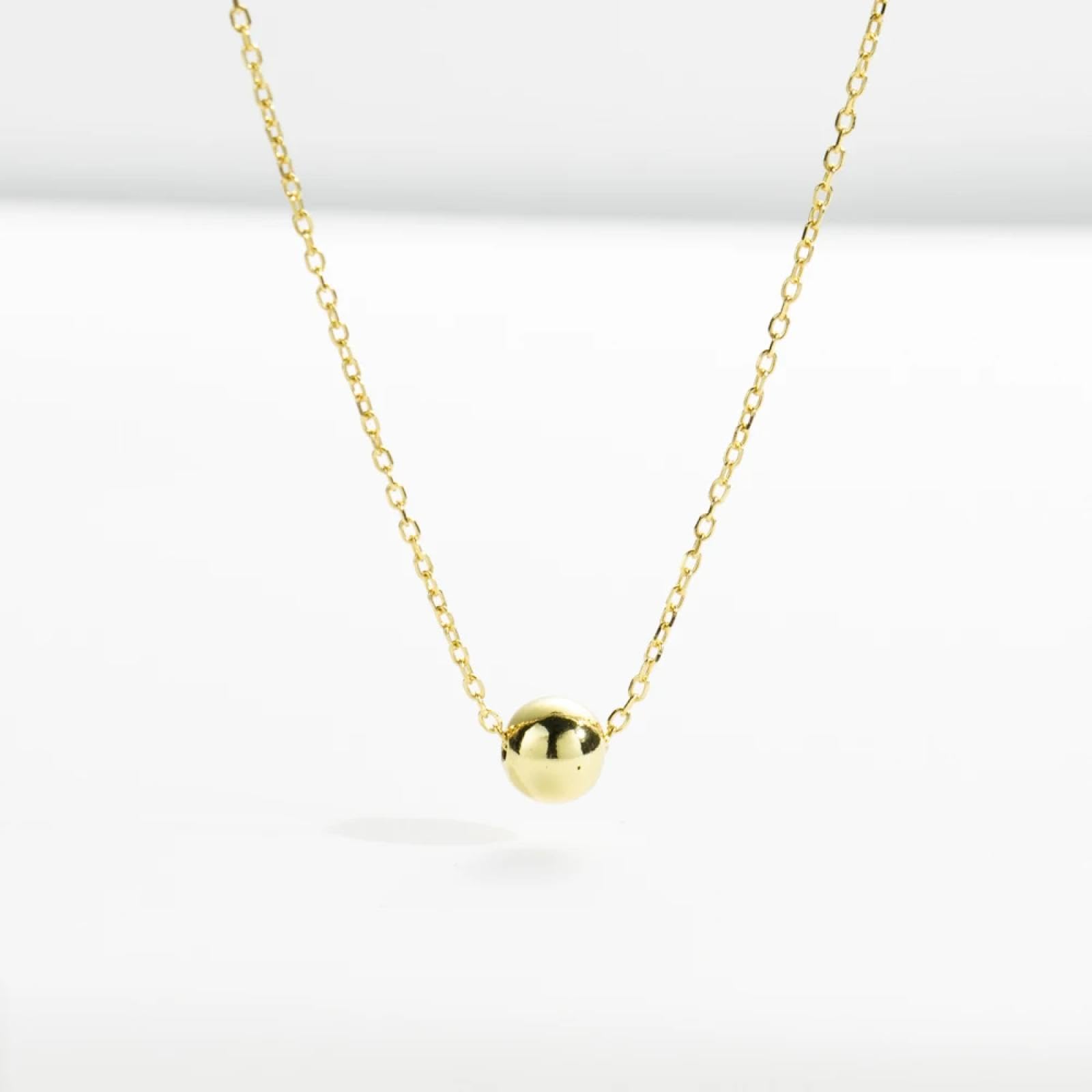 SiVaji Necklace Halskette Ketten Schmuck Herren Frauen Anhänger Necklaceschlichte Perlen Anhänger Lange Kette Halskette