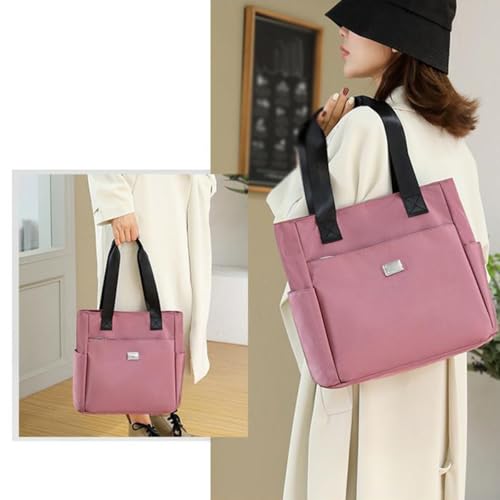 Gloryboom Shoulder Bag,Large Capacity Water Repellent Multi Pocket Nylon Shoulder Bag,Travel Tote Bags for Women with Zipper2