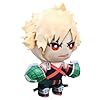 MHA Anime Plushie Cute Plushie Hero Cosplay Plushies Plush Toy Stuffed Keychain Doll, 5.9" Yellow - Image 4