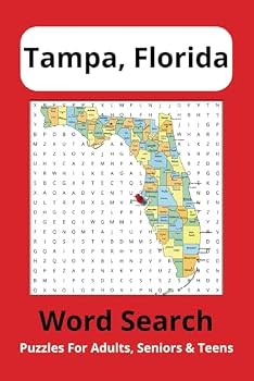 Discover Tampa Bay: A Word Search Journey: 55 Fun-Filled Puzzles Featuring Tampa’s Neighborhoods, Landmarks, and Local Hotspots