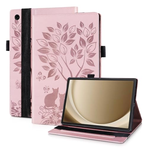 Mldjomid Galaxy Tab A9 Plus P[X 蒠^ 傫Ȗ؂̉̉LƎqL Galaxy Tab A9+ P[X ϏՌ X210/ SM-216/ SM-X218 tHIP[X y[t ނJ[hp|Pbgt I[