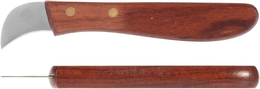 Home 9878000 Castanese Knife with Wooden Handle