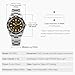 watchdives Quartz Watches, WD7922 BB54 Mens Watch 37mm Sapphire Crystal Luxury Wrist Watch 20Bar Diver Watches for Men (Brown Black)