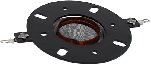 Heyiarbeit Altavoz de audio de repuesto diafragma de bocina de tono alto marco redondo cúpula bobina de voz Tweeter accesorio 25.5mm1.00" para