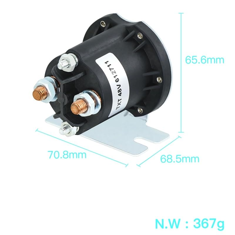 Solénoïde 48 Volts EZGO TXT 612711 robuste pour véhicules MPT 800