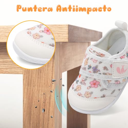 Image of FEETCITY Baby First Walking Shoes Boys Girls Infant Crib Shoes Breathable