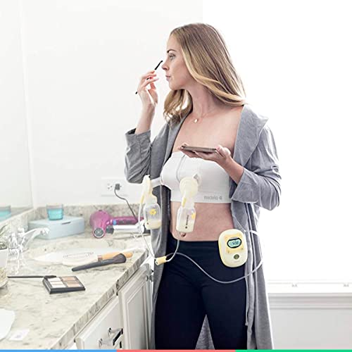 MEDELA Bustier Easy Expression Branco – Extração Com Mãos Livres – Tamanho P Medela Branco Pequeno