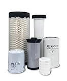 HERO Maintenance Filter Kit For John Deere 325G Skid Steer Loader Filters Compatible With OEM