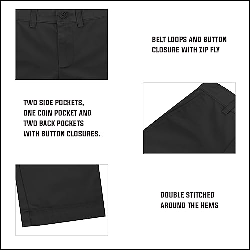 Boy's Super Stretch Slim Fit School Uniform Chino Pants3