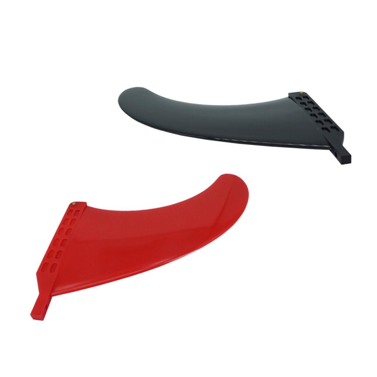 Veemoon 2 Piezas Aleta De Tabla De Surf Aleta De Paddleboard De Pie Soporte para Tablas De Surf Aleta De Tabla De Paddle Desmontable Aletas De Cola Longboard Importante Caucho Gran Pez