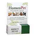 HomeoPet ANXIETY RELIEF - 100% Natural Pet Medicine. Fear anxiety or stress from separation kennelling vet/grooming visits for dogs cats rabbits birds. Pets of all ages. 15ml/up to 90 doses per bottle