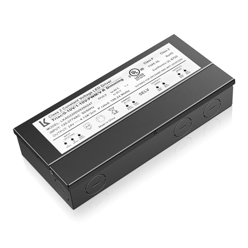 Image of SCON 24V DC 200W LED Power Driver for Track Lighting System, TRIAC /ELV /0-10V Dimmable Supply Transformer Converter Adaptor for LED Lights