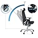 hjh OFFICE 652602 High End Bürostuhl GENIDIA PRO Netzstoff Schwarz Bürosessel ergonomisch,...