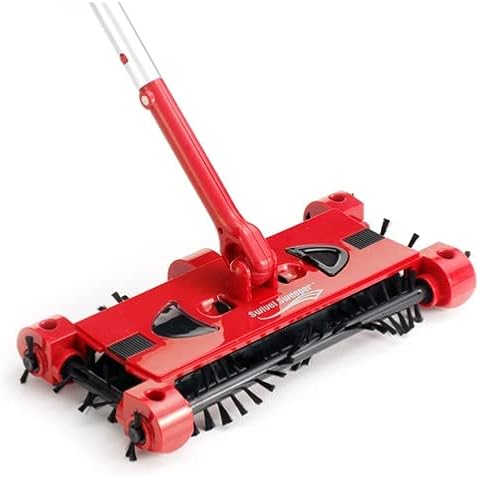 JML Swivel Sweeper - Battery-powered lightweight floor sweeper that gets everywhere! Cover