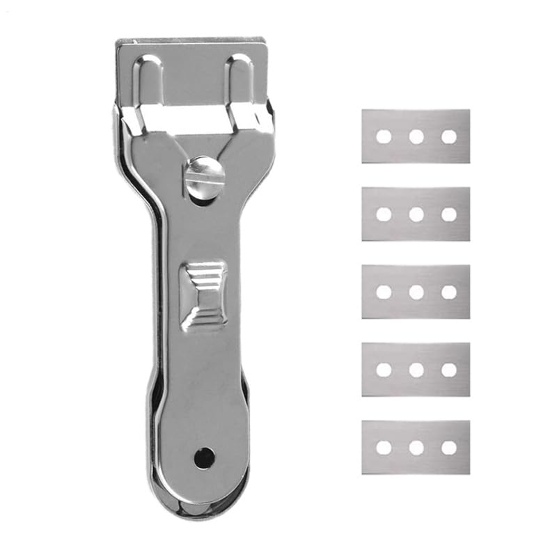 Rascador - Raspador de vitrocerámica | Raspador de horno para vidrio para cocina hogar | raspador...