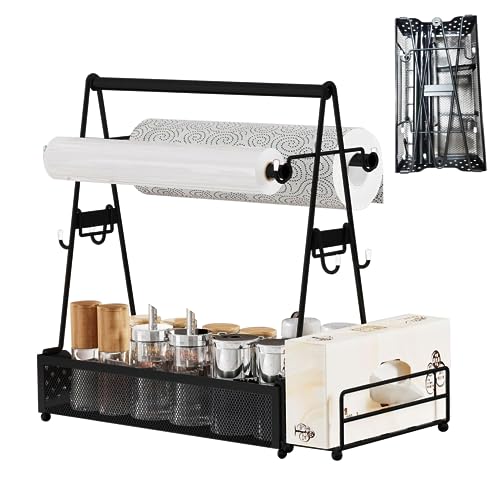 Caddy de metal para barbacoa organizador de utensilios exterior