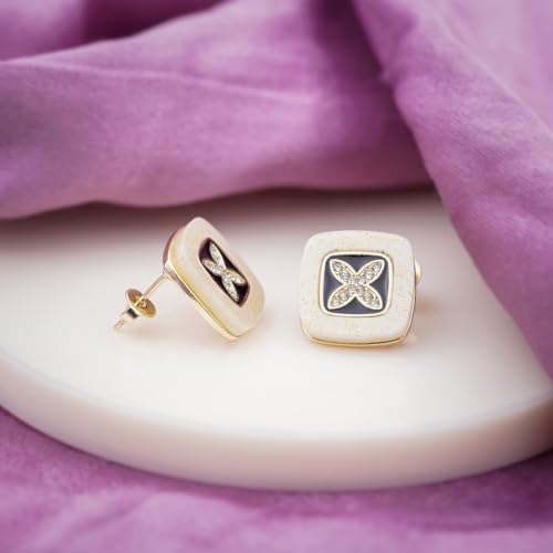 Image of Modern Dangle Earrings for Women | Chic Statement Earrings for Girls | Stylish Lightweight Fashion Jewelry for Casual, Party & Special Occasions