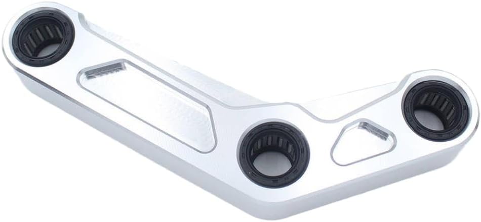 Lowering Links Kit For Motorcycle Rear Suspension Compatible With MT07 FZ07 XSR700 2014 2024 YZF R7 MT FZ 07 XSR 700(Silver)