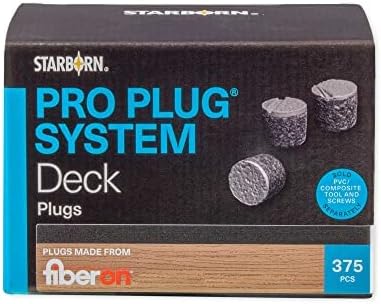 Starborn Pro Plugs for Fiberon Earl Grey Decking - 375 Count