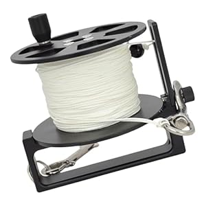 Höhlentauchrolle bietet 100 m / 120 m / 160 m langes, hochfestes Tauchseil für präzises Navigieren in Höhlen und Wracks Wracktauchwerkzeug