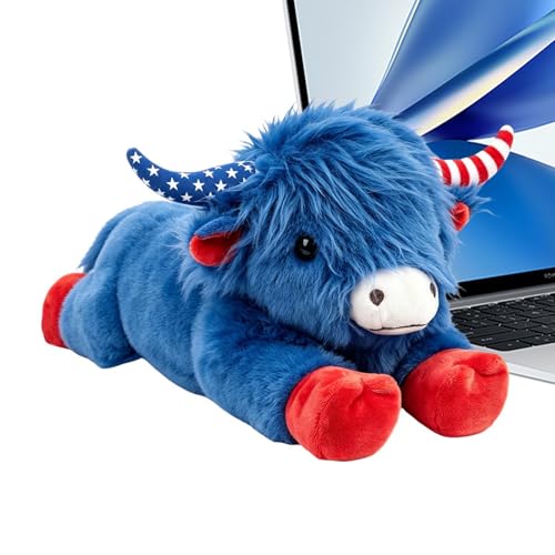 Peluche de vache de 25 cm, idée cadeau pour anniversaire et vacances
