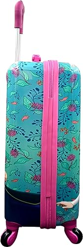 Fast Forward Kids Licensed Hard-Side 20” Spinner Luggage Lightweight Carry-On Suitcase