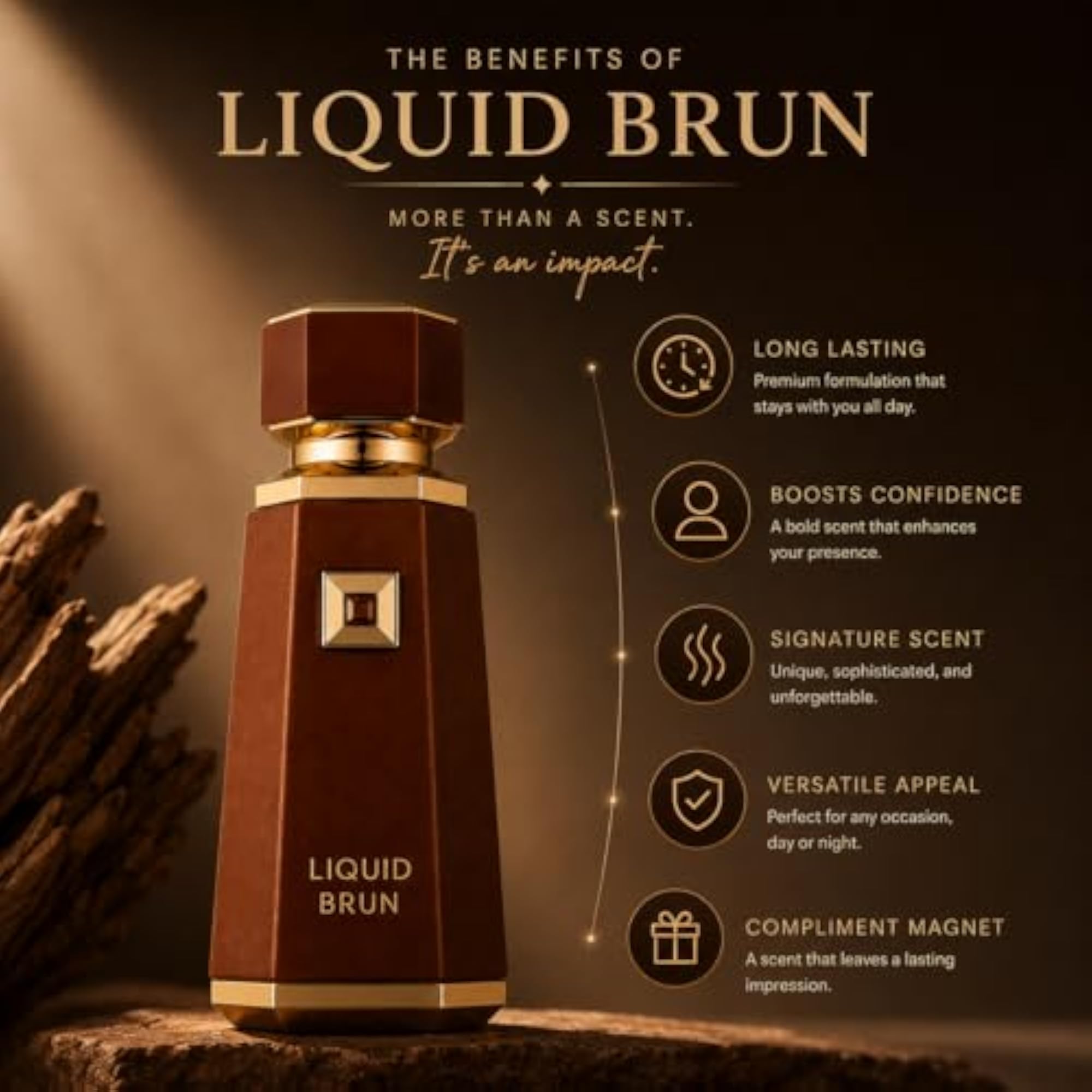 Liquid Brun Eau de Parfum for Men, 100ml